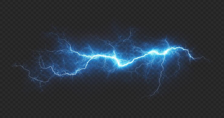 PSD blue lightning bolt