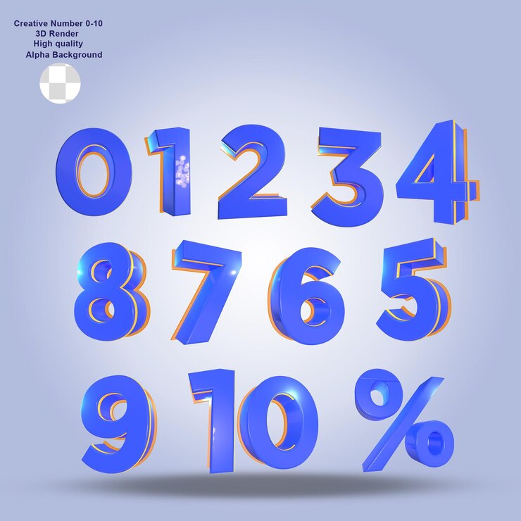 0으로 표시된 숫자가 있는 파란색과 주황색 배경.