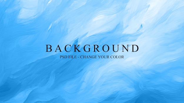 PSD blue paint stroke background