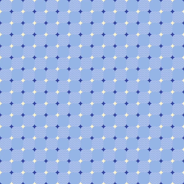 blue pattern and navy yellow twinkles