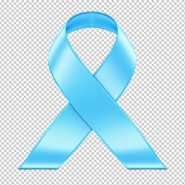 PSD blue ribbon png transparent