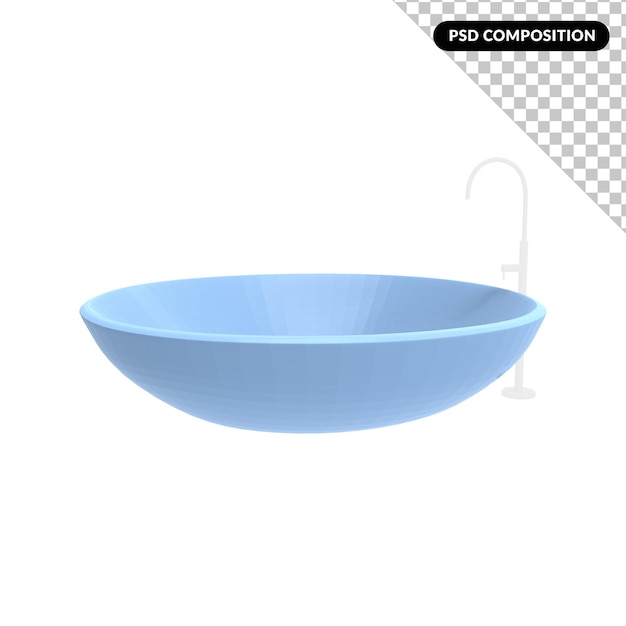 PSD blue sink