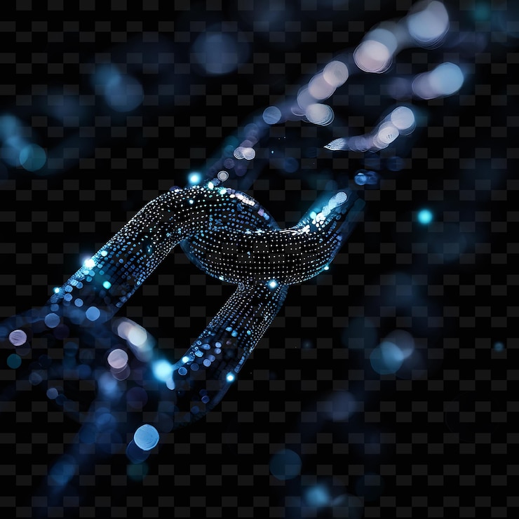 PSD a blue symbol with a chain that says quot the number 3 quot