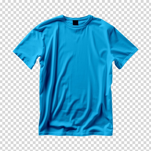 Blue tshirt mockup image png