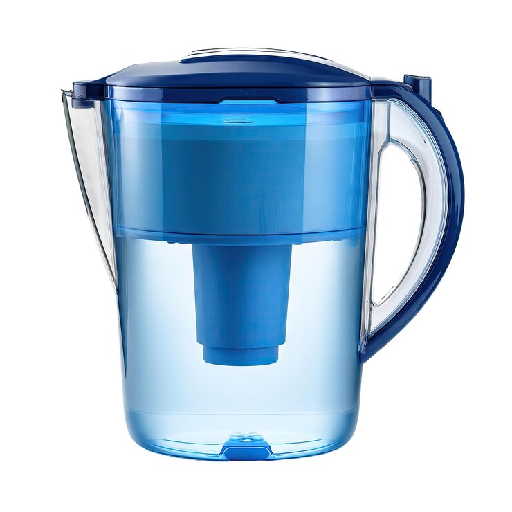 PSD blue water filter pitcher