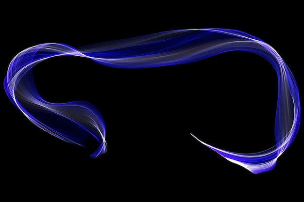 Blue waves background Glossy Waves abstract background