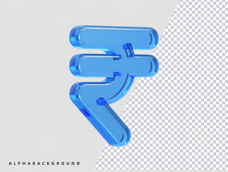 PSD a blue and white background with a letter f