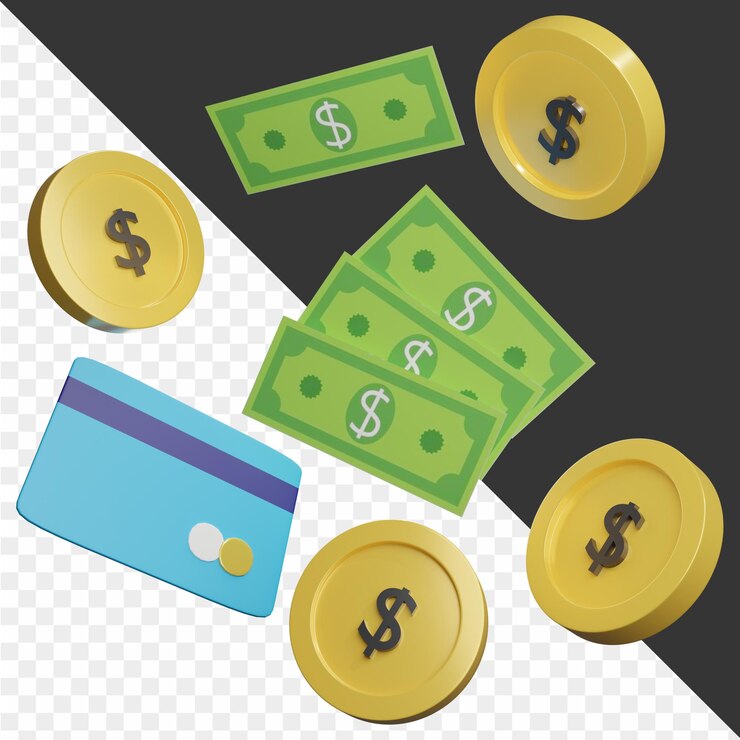PSD 青と白のカード クレジットカード