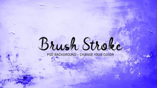 PSD blue white minimal brush stroke brush watercolor oil draw paint decoration background