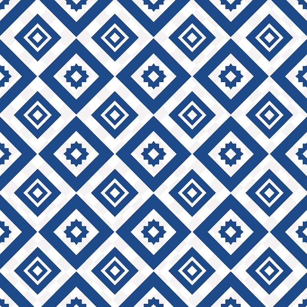 PSD a blue and white pattern of squares on a white background