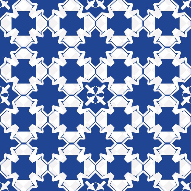 PSD a blue and white pattern with a white and blue design