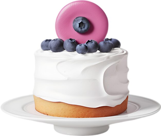 Икона пирога из голубых ягод милая красочная икона пироga из голубиных ягод