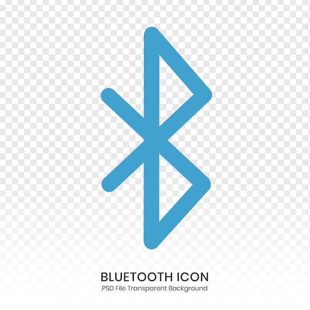 Bluetooth sign wireless technology bluetooth icon transparent background png file