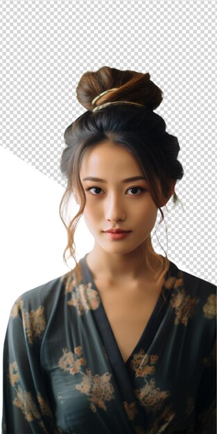 PSD 푸른 날개 _ a_wide_shot_of_a_gorgeous_young_japanese_womand