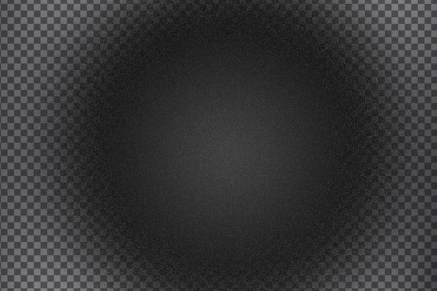 PSD blurred black grainy radial gradient