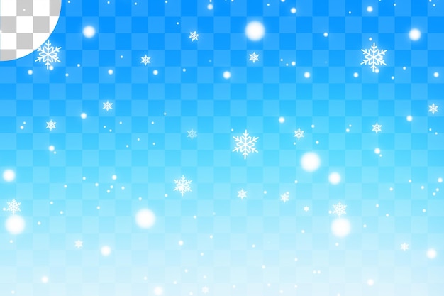 Blurred winter background