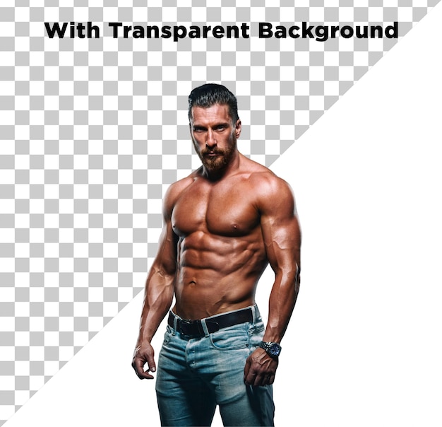 Body Builder Freak Zdjęcie PNG PSD