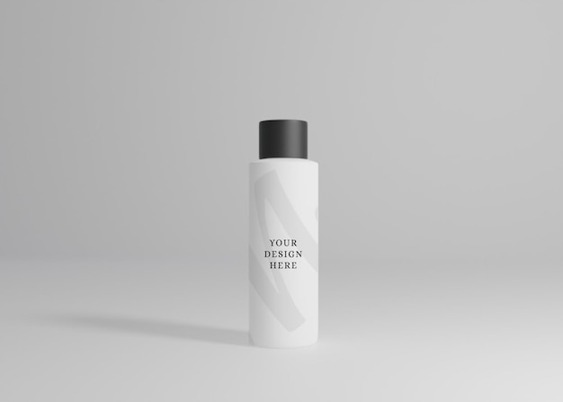 Body care packaging mockups