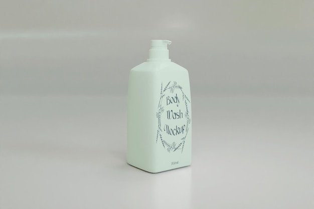 Body Wash fles mockup