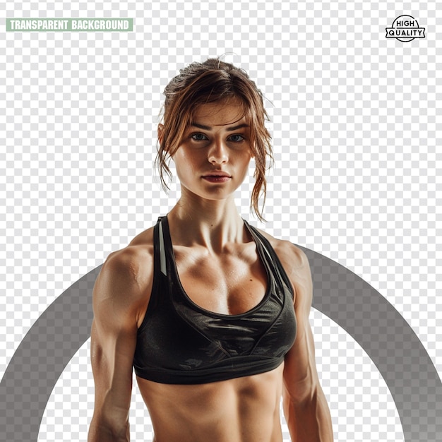 Bodybuilder Png met touw en oefening en gym Transparente achtergrond