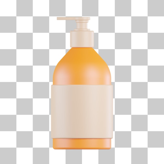 PSD bodylotion 3d pictogram