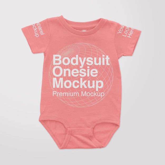 Bodysuit onesie mockup