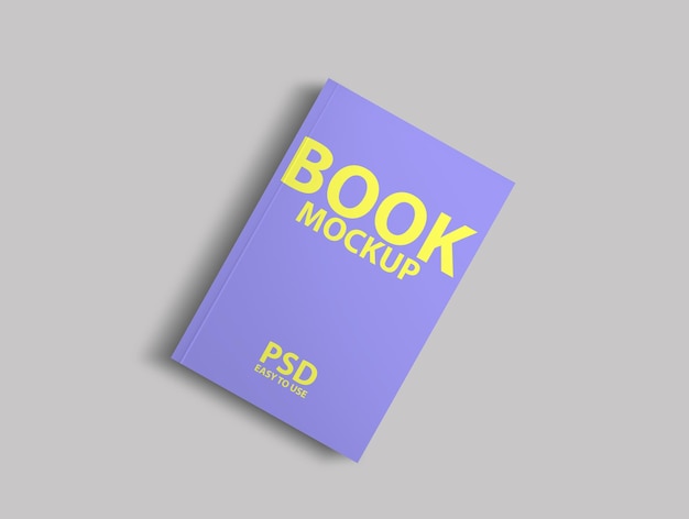 PSD boek hardcover mockup-ontwerp