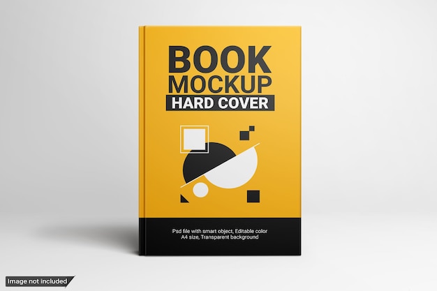 PSD boek mockup harde kaft