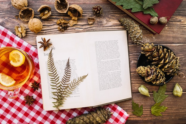 PSD boek mockup voor alfabetiseringsdag