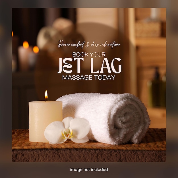 Boek vandaag uw Jet Lag Massage