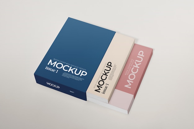 Boekmodel met kartonnen doos