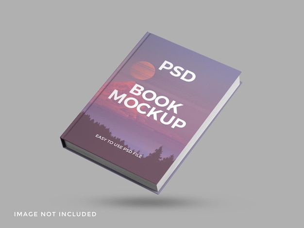 PSD boekomslag mockup ontwerp