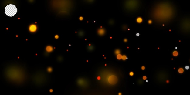 Bokeh świateł efekt tła