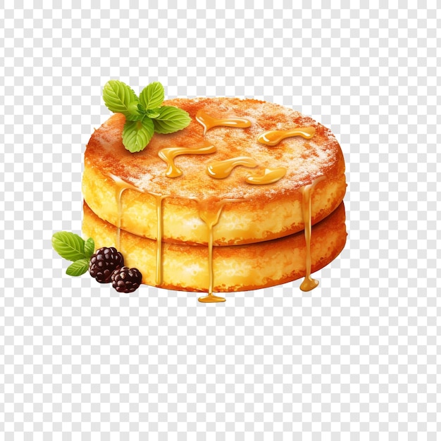 PSD bolo de fuba isolated on transparent background