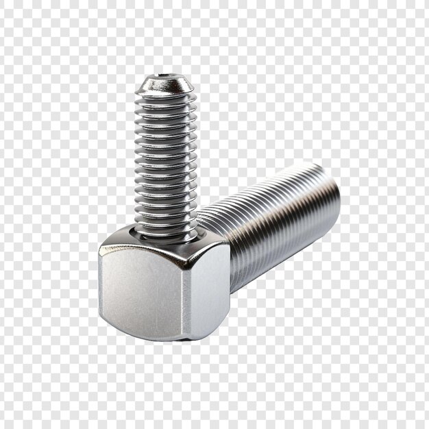 Bolt isolated on transparent background