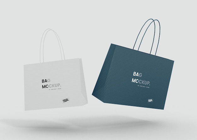 Boodschappentas Papieren Mockup