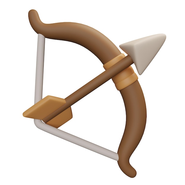 boog en pijl 3D grafische