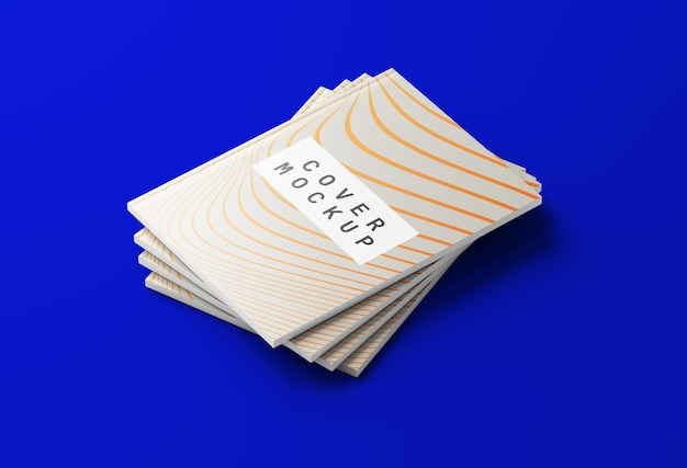 Book bundle cover mockup