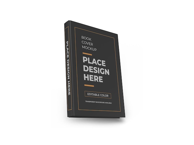 Design 3d mockup per la copertina del libro