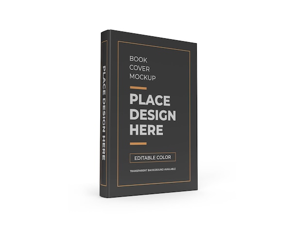 Design 3d mockup per la copertina del libro