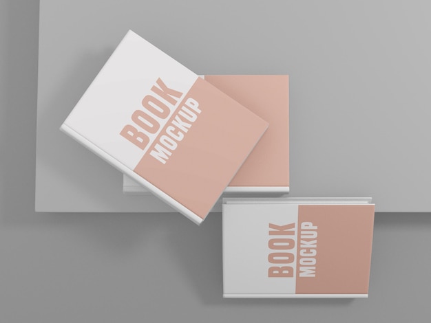 book cover design mockup psd