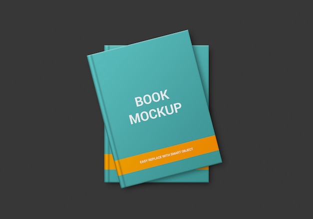 Modello di copertina del libro mock-up