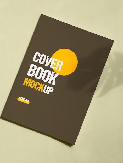 Copertina del libro mock up