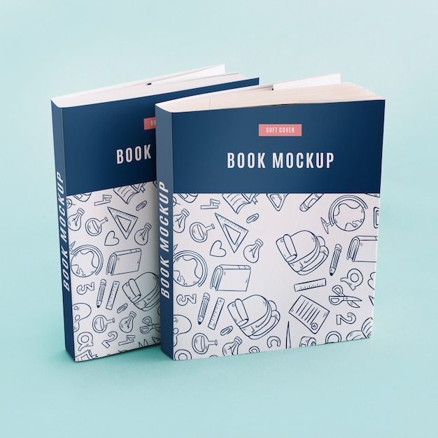 Book cover mocku