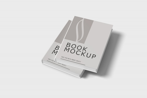 Mockup di copertina del libro psd gratuito