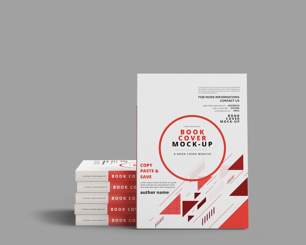 Book cover mockup - brossura