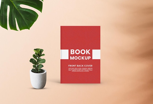 Modello mockup copertina del libro psd premium