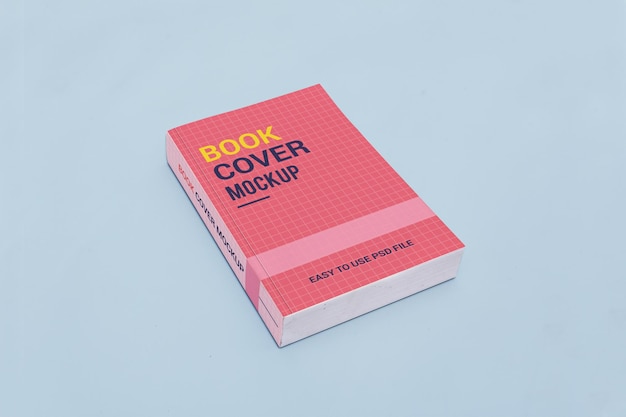 Book cover mockup template