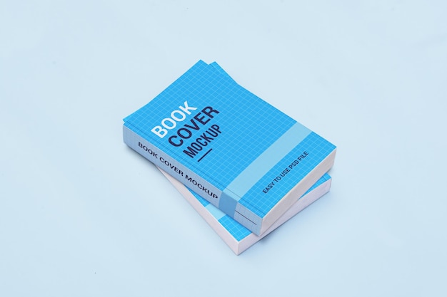 Book cover mockup template