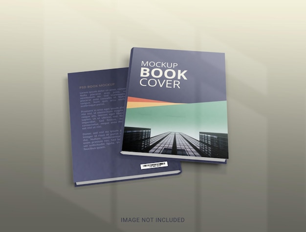 Modello di mockup di copertina del libro